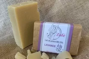 Zofé au lait de jument savon lavande